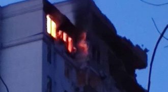 "Взрыв и пламя, это просто страх": очевидцы об ударе РФ дроном по дому в Киеве