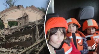 "Все наши родные теперь на небе": из Бахмутского района спасли троих осиротевших деток