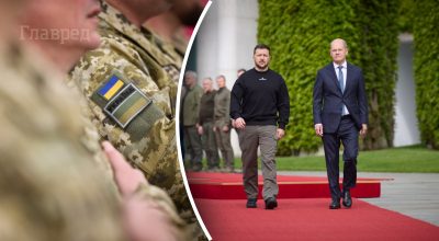 Зеленский и Шольц