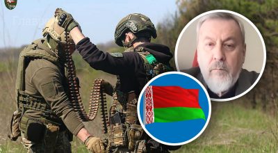 Украинские военные, Андрей Санников, флаг Беларуси Украинские военные, Андрей Санников, флаг Беларуси