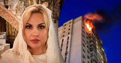 Камалия показала, как российская ракета разбила квартиру сестры в Киеве