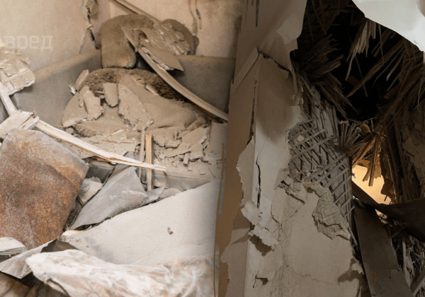 Бойова частина ракети "прошила" будинок у Дніпрі: чоловік - про перші хвилини після події