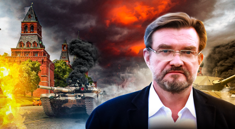 После потери Крыма армия РФ погонит танки в Москву, Путину грозит военный мятеж - Киселев