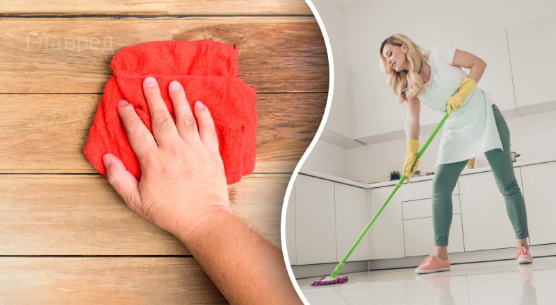 Почему нужно мыть пол красной тряпкой: древняя мудрость, которая удивит
