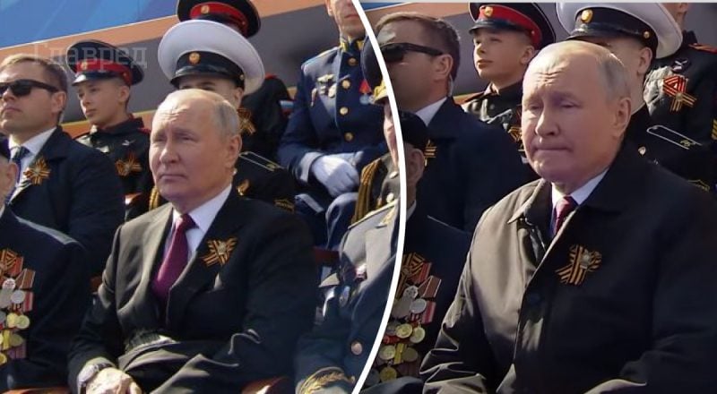 "Вони жодного дня не були на фронті": Путіна на параді оточили фейковими ветеранами війни - росЗМІ