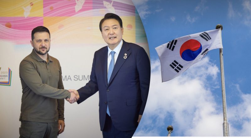 Зеленский призвал Южную Корею предоставить Украине системы ПВО