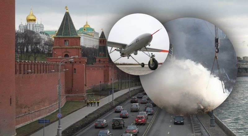 "Напад" дронів на Москву: США не схвалює атаки по російській території