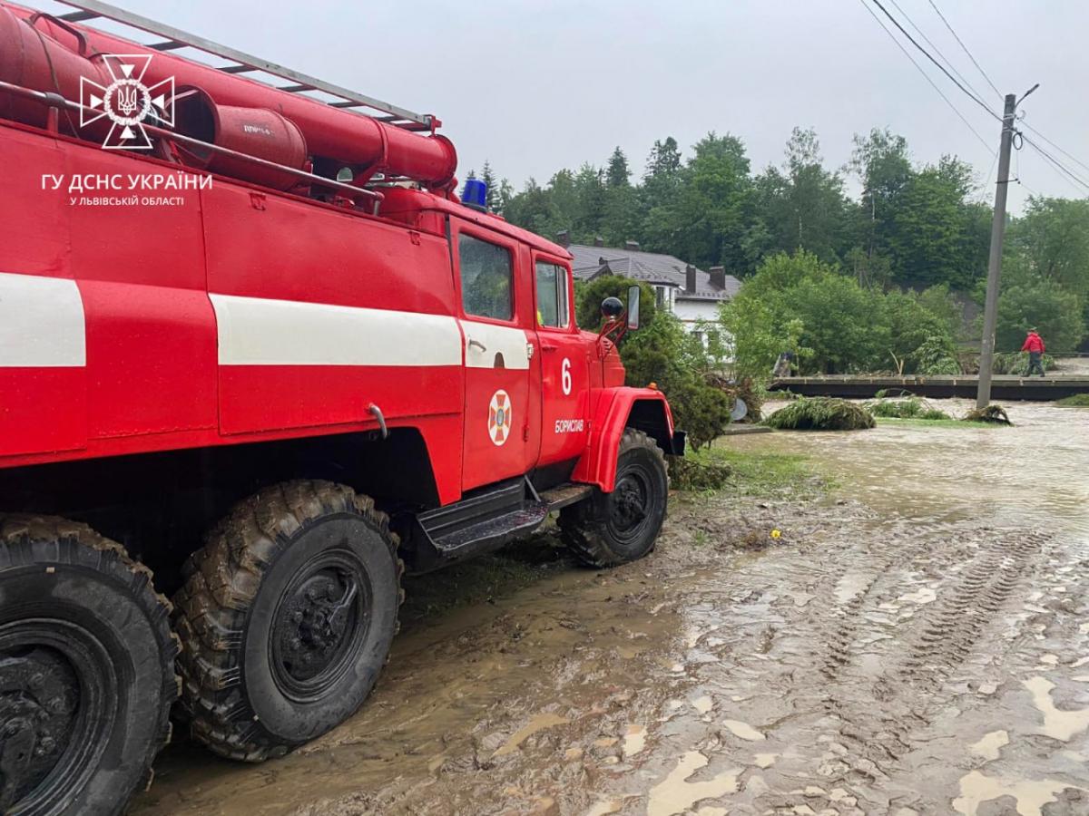 Потоп у Львівській області Потоп у Львівській області