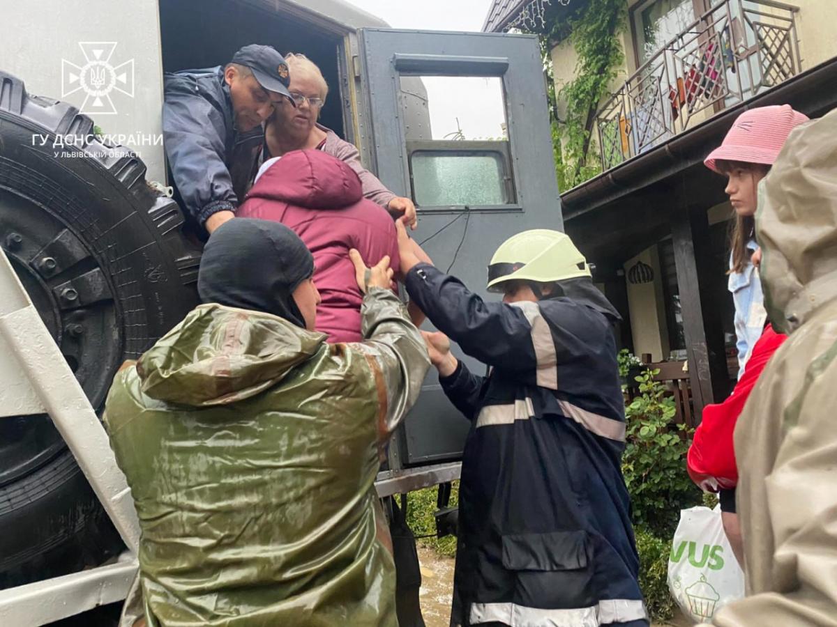 Потоп у Львівській області Потоп у Львівській області