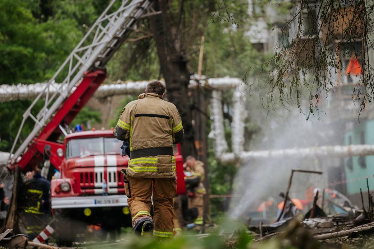 Наслідки удару РФ по Кривому Рогу Наслідки удару РФ по Кривому Рогу