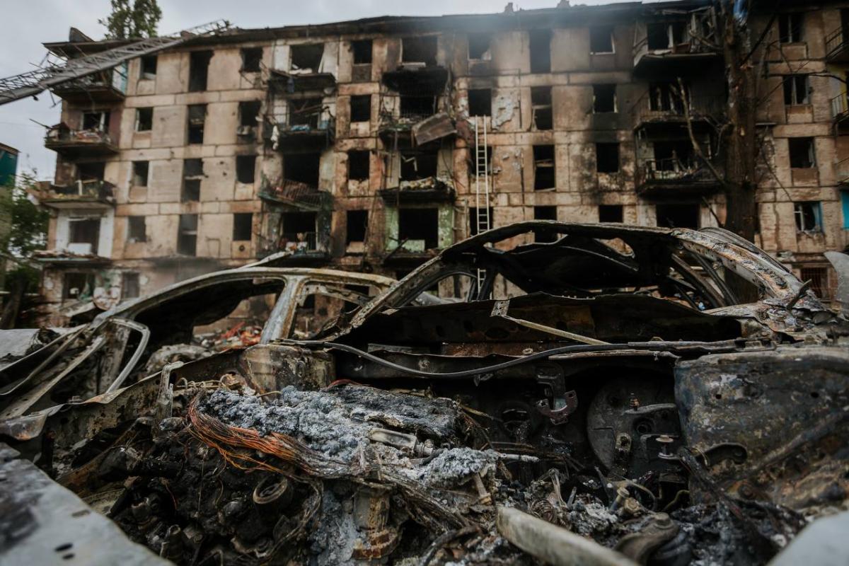 Наслідки удару РФ по Кривому Рогу Наслідки удару РФ по Кривому Рогу