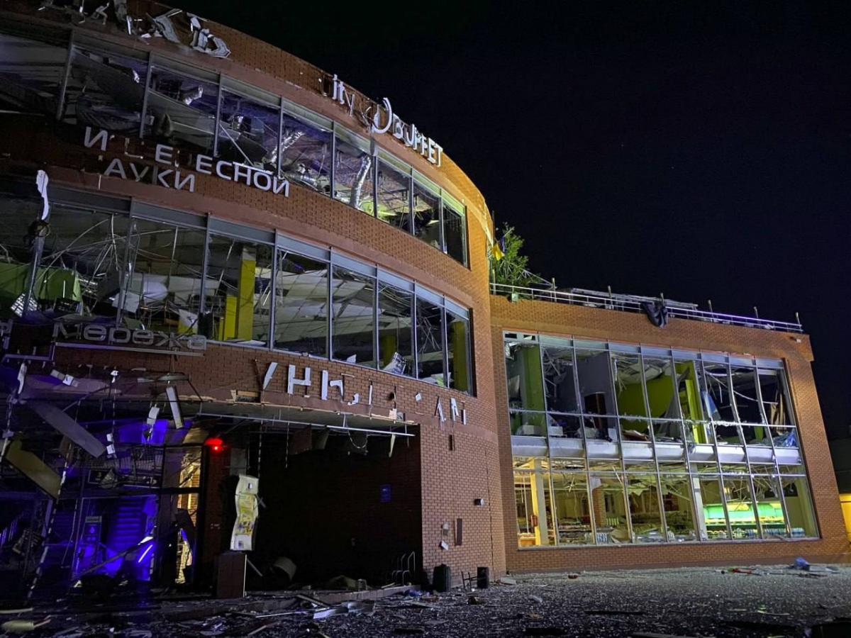 Наслідки ракетного удару по Одеській області Наслідки ракетного удару по Одеській області