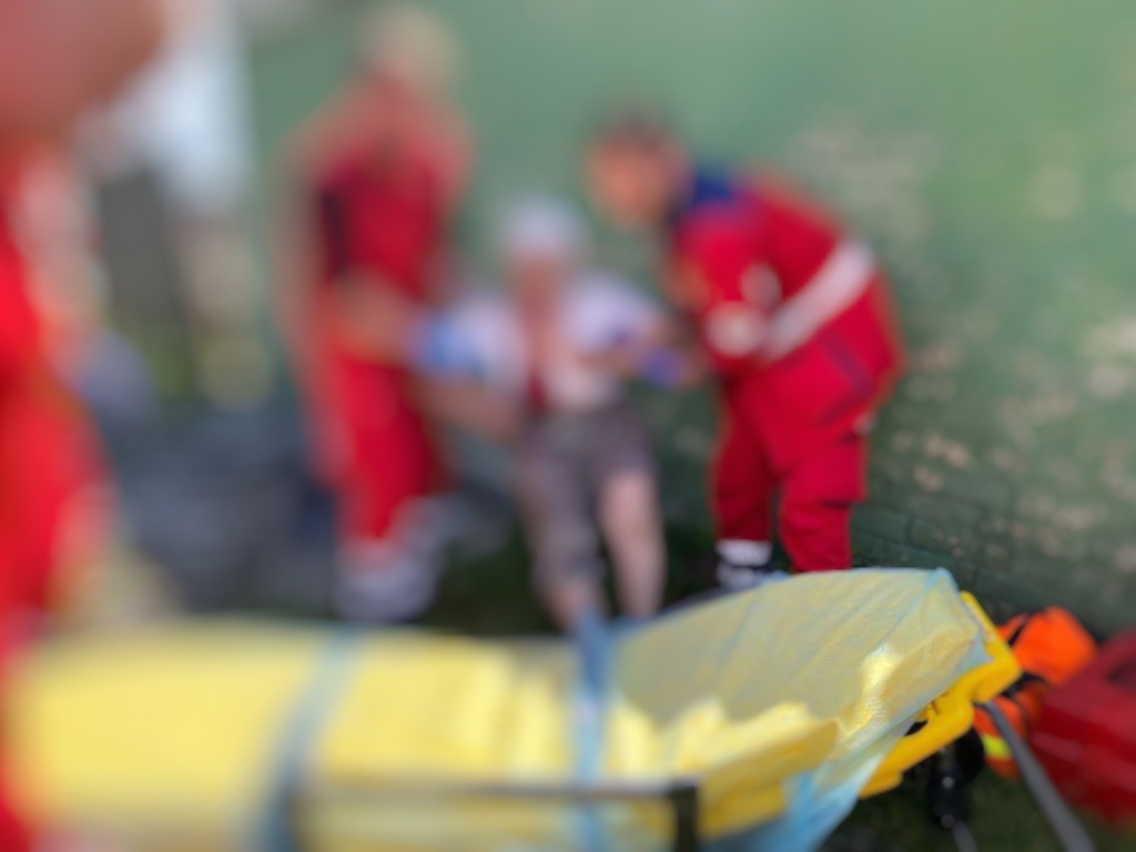 В Киевской области пострадала пожилая женщина