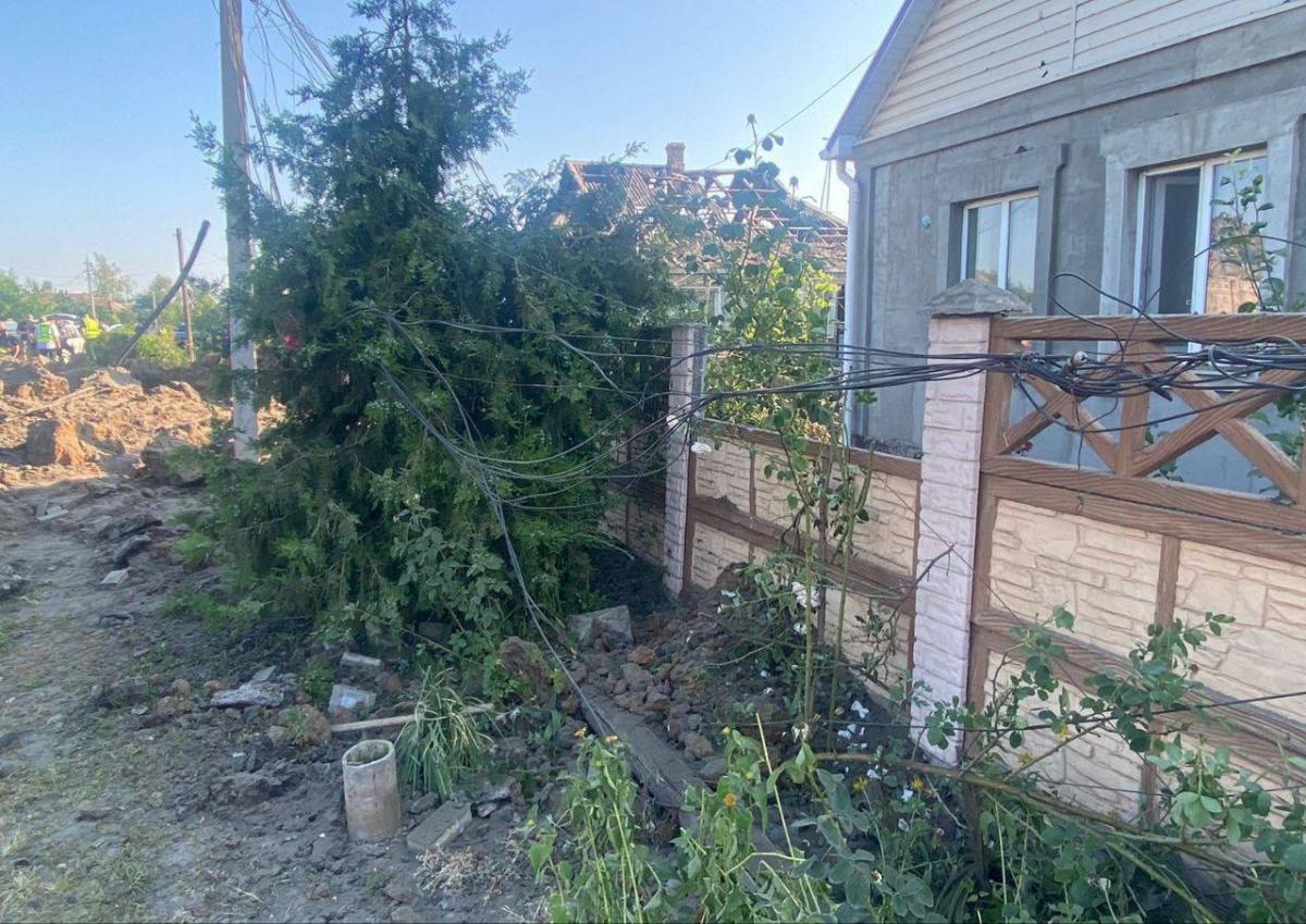 РФ ударила ракетами по Криворізькому району