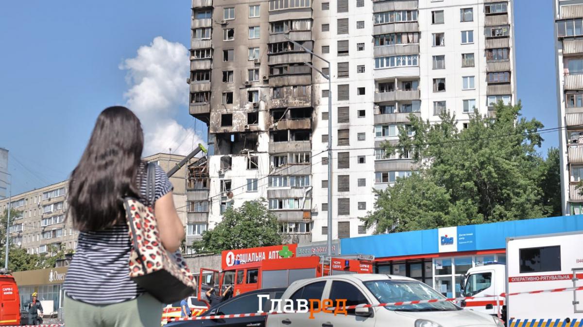 Вибух у багатоповерхівці у Києві Вибух у багатоповерхівці у Києві