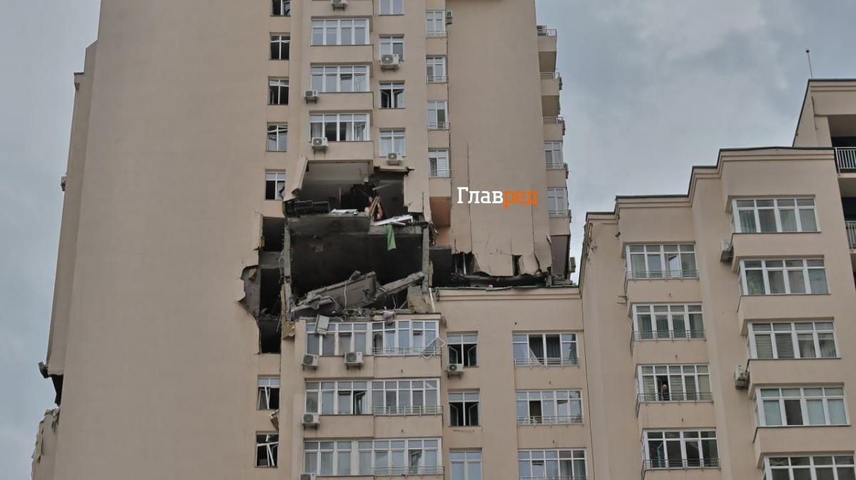 Ракетний удар по Києву