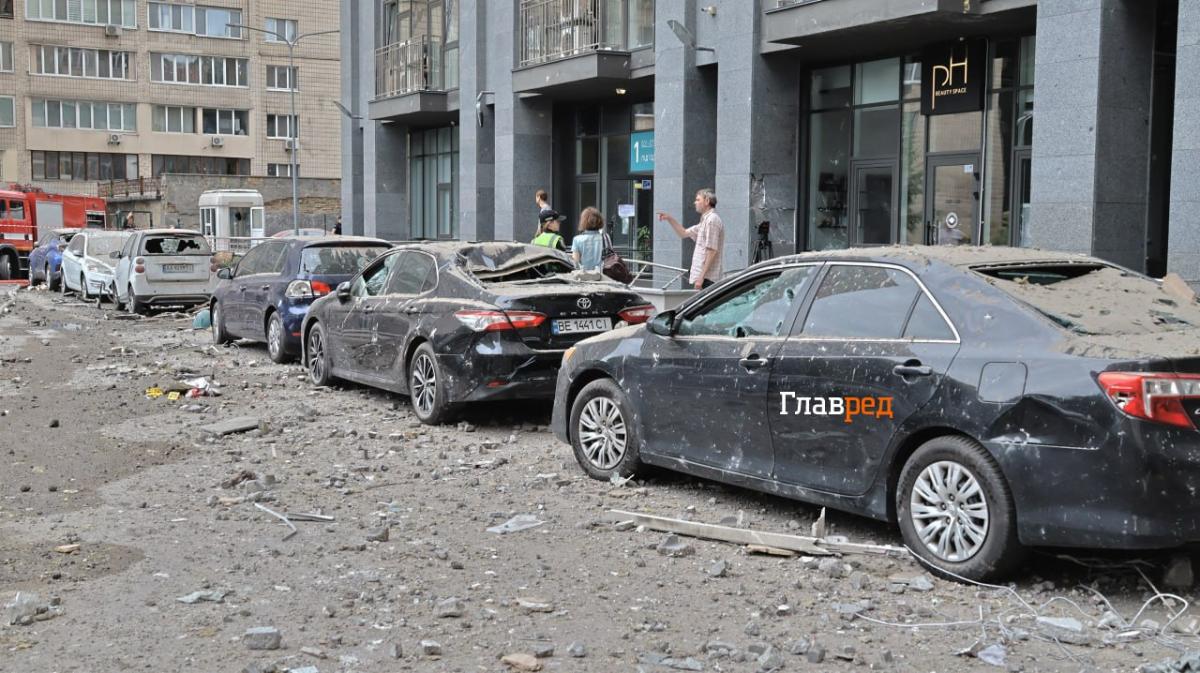 Ракетний удар по Києву