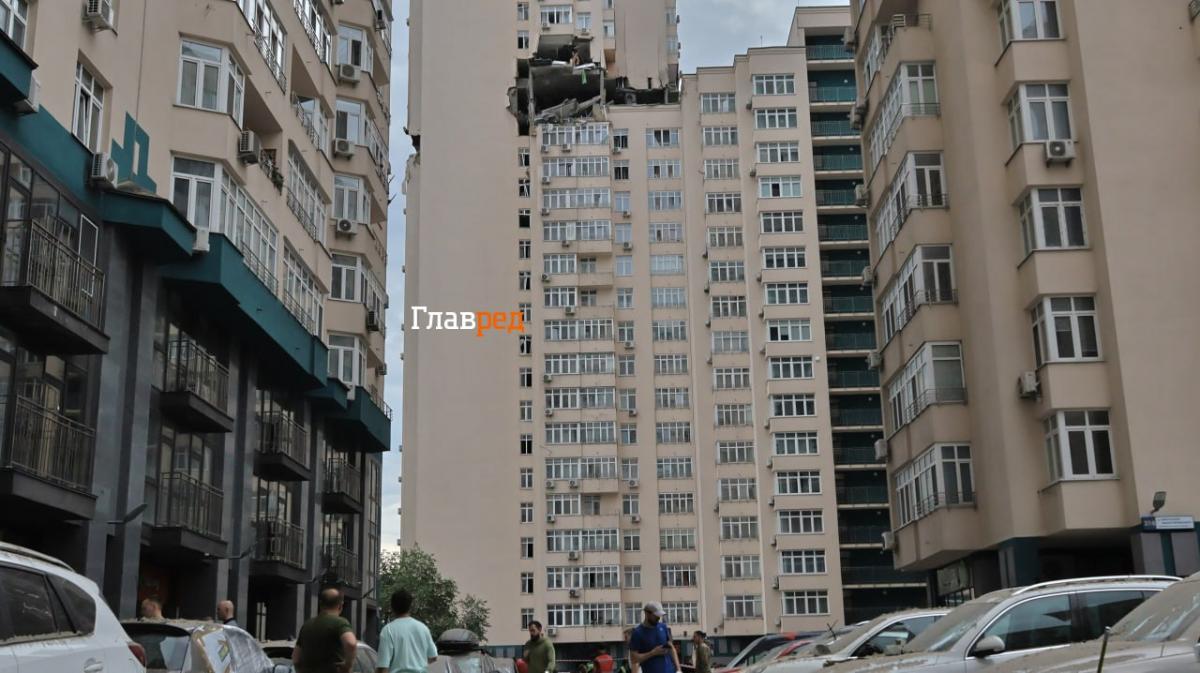 Ракетний удар по Києву