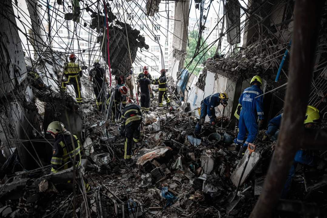 Рятувально-пошукова операція в Києві