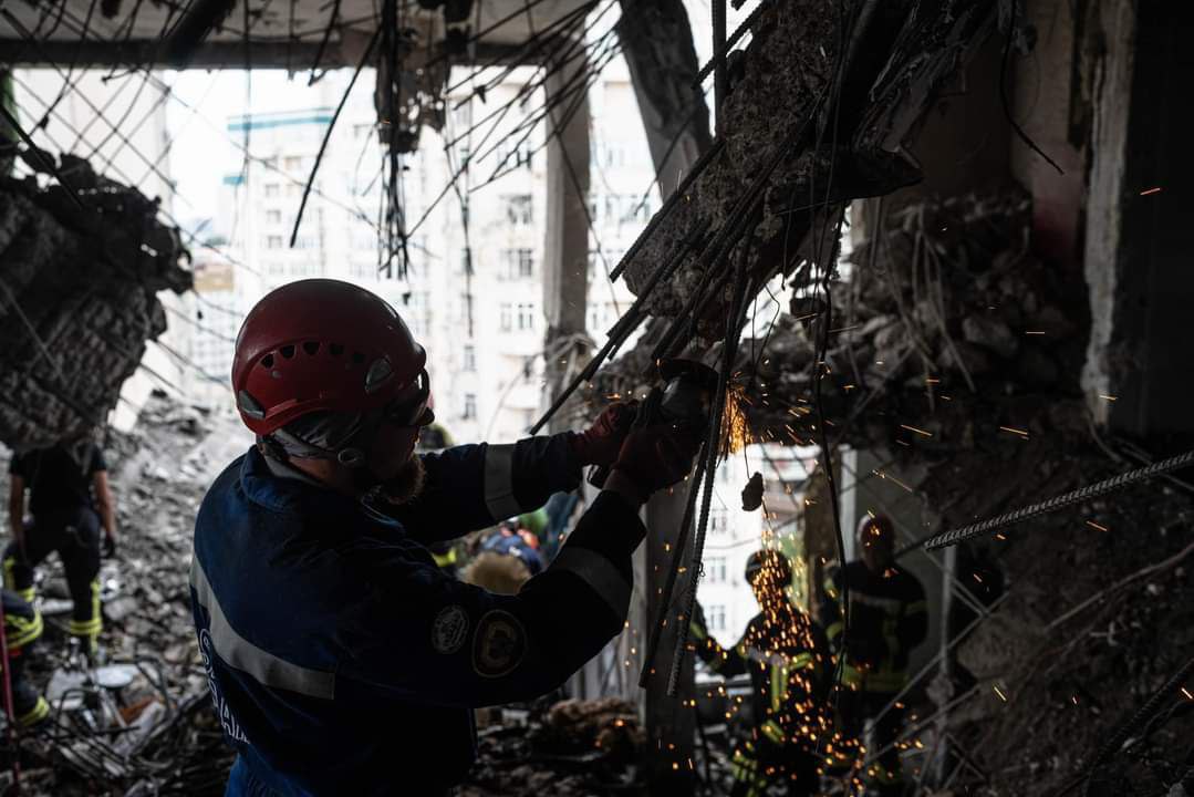 Рятувально-пошукова операція в Києві