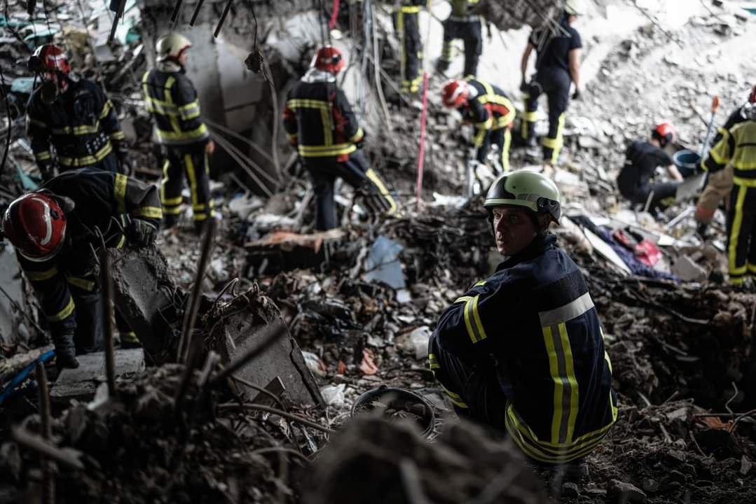 Рятувально-пошукова операція в Києві