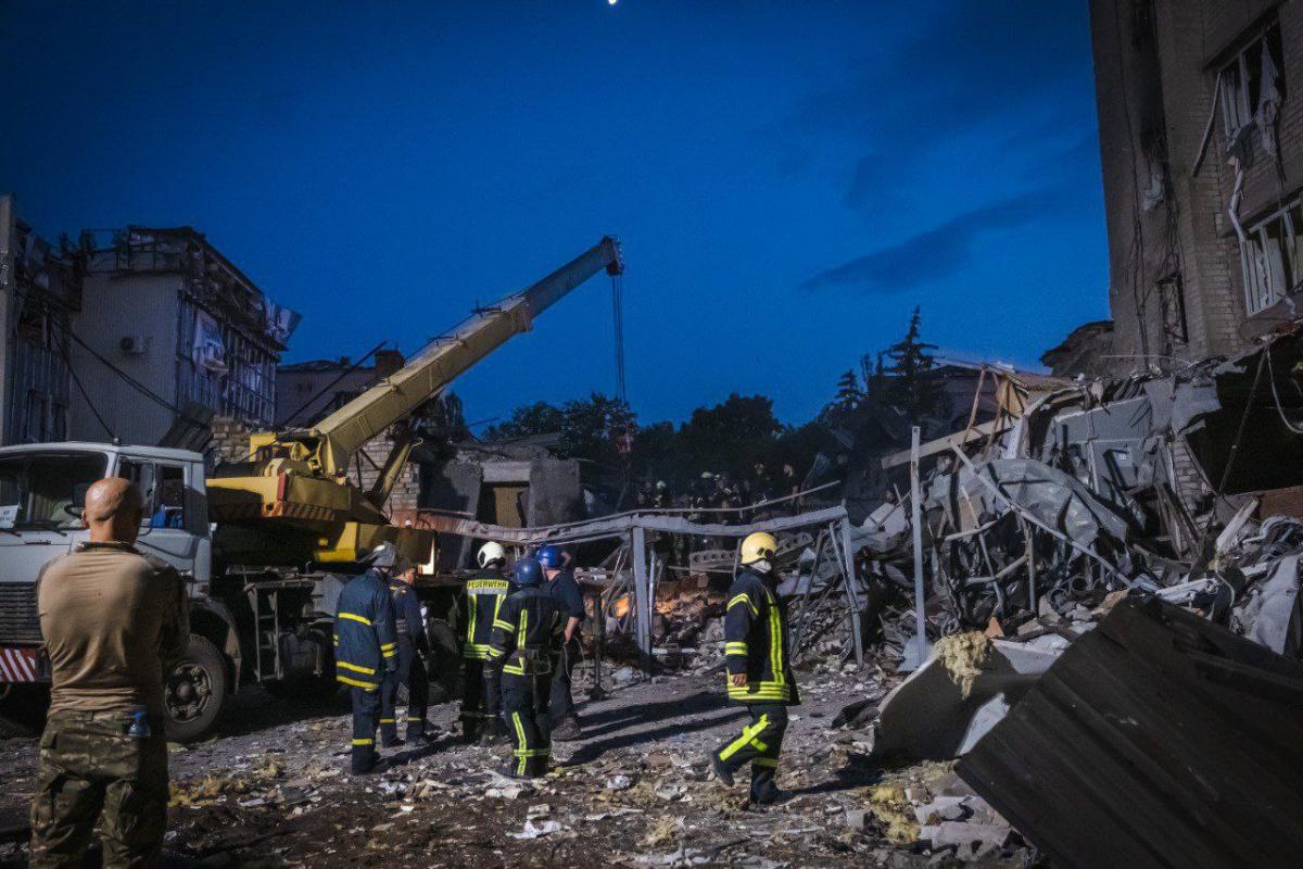 Ракетний удар по Краматорську Ракетний удар по Краматорську