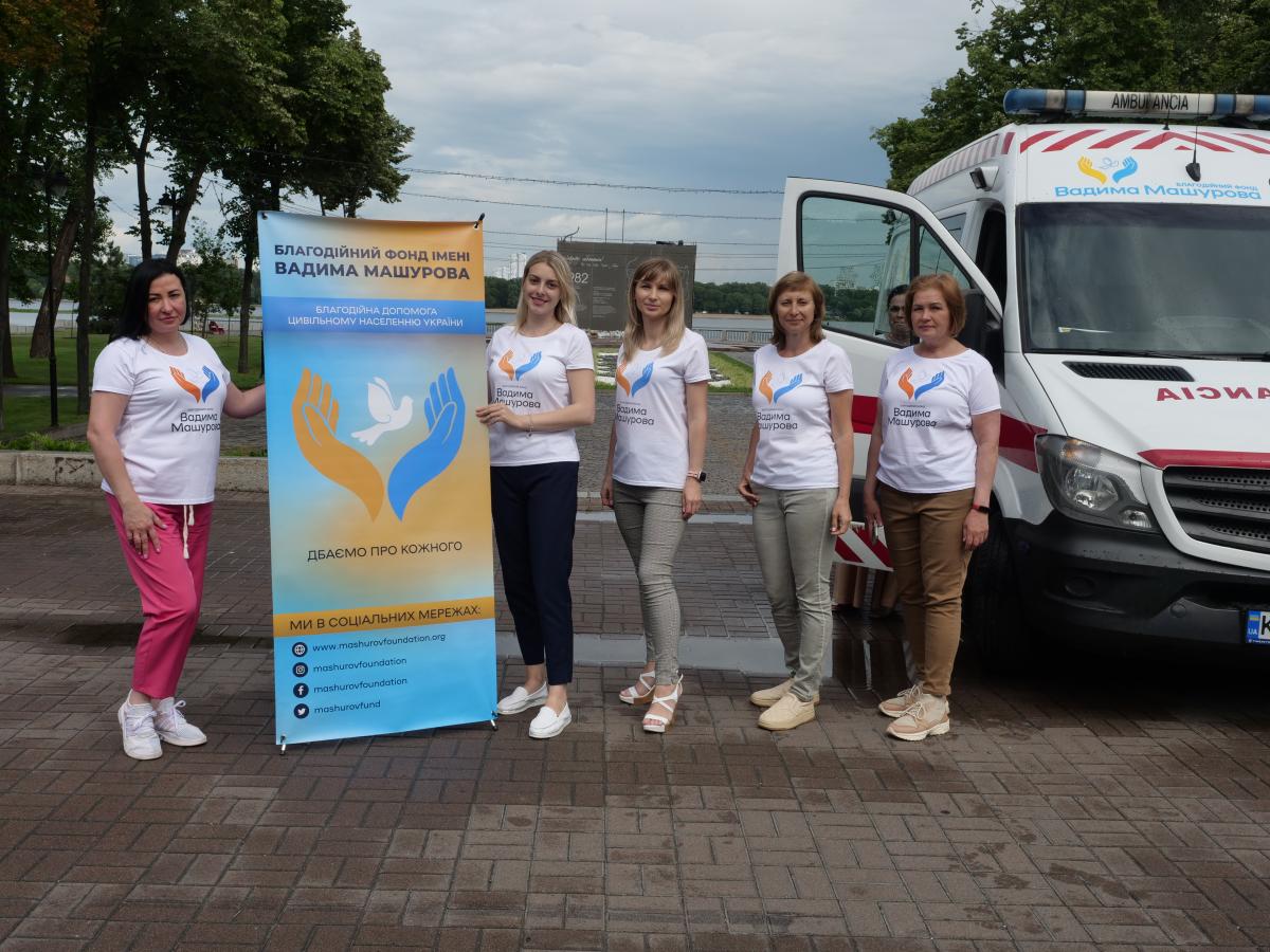 Фонд Вадима Машурова придбав для ЗСУ надсучасний реанімобіль