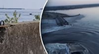 Каховська ГЕС пішла під воду: у Мережі з'явилося відео