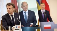Шольц, Макрон і Дуда поїдуть до Парижа обговорити гарантії безпеки України - Politico