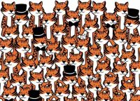 Неймовірна загадка на уважність: не всі зможуть знайти 4 котів серед тигрів