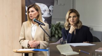 В платье с вырезом и на шпильках: Елена Зеленская поразила стильным образом