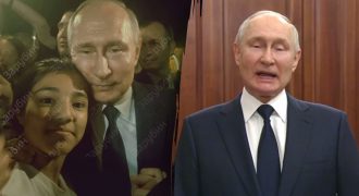 Всех трогал за руки и поцеловал ребенка: Путин возмутил странным поведением