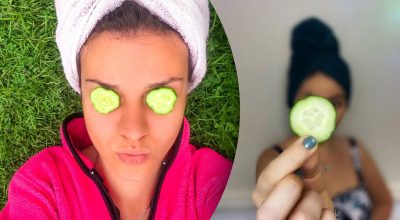 Как правильно накладывать огурцы на глаза  