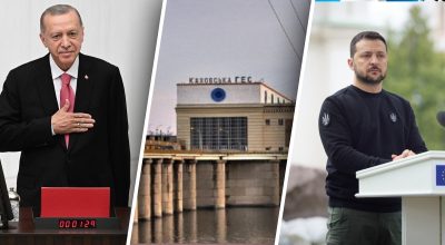 Ердоган, Зеленський, Каховська ГЕС Ердоган, Зеленський, Каховська ГЕС