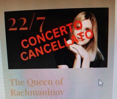 В Італії скасували концерт путіністки Лисиці В Італії скасували концерт путіністки Лисиці