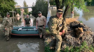 Спас от потопа более 130 человек: на Херсонщине трагически погиб военный