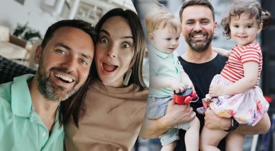 Тимур Мирошниченко с семьей