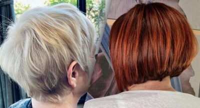 окрашивание волос после 60