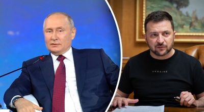 Путин, Зеленский, 