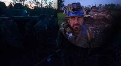 Окупанти на фронті підбили машину із Сенцовим Окупанти на фронті підбили машину із Сенцовим