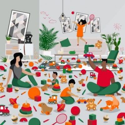 Головоломка на проверку зрения: нужно найти телефон в грязной комнате за 5 секунд