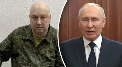 Суровікін, Путін Суровікін, Путін