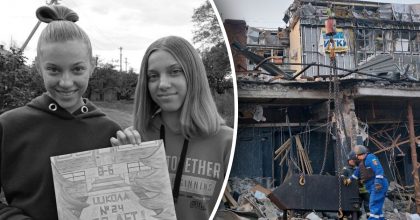 Праздновали бы 15-летие в сентябре: ракета РФ убила в Краматорске сестер-близняшек