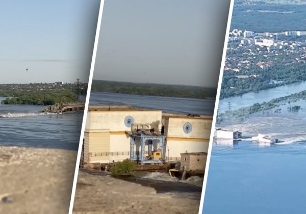 Російські окупанти підірвали Каховську ГЕС, почалася евакуація: що відомо