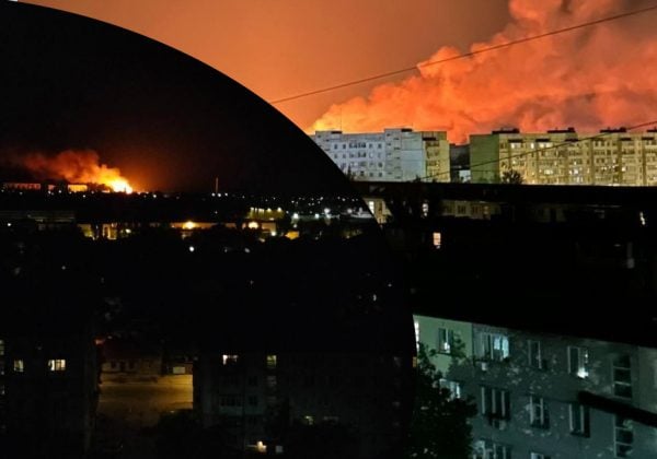 У Бердянську стався потужний вибух: росіяни підняли в небо вертольоти