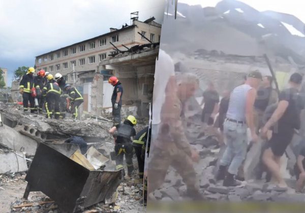 Всі бігли на допомогу: з'явилося відео перших хвилин після вибуху в Краматорську