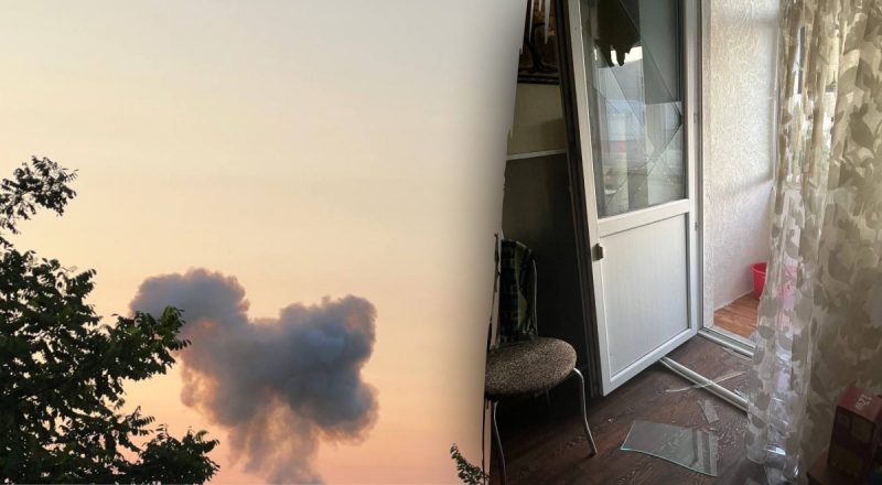 У Дніпрі прогримів потужний вибух: над містом піднімається стовп диму