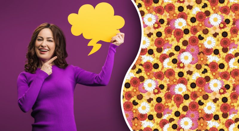 Надзвичайно складна оптична ілюзія: потрібно знайти бджолу на квітах за 8 секунд