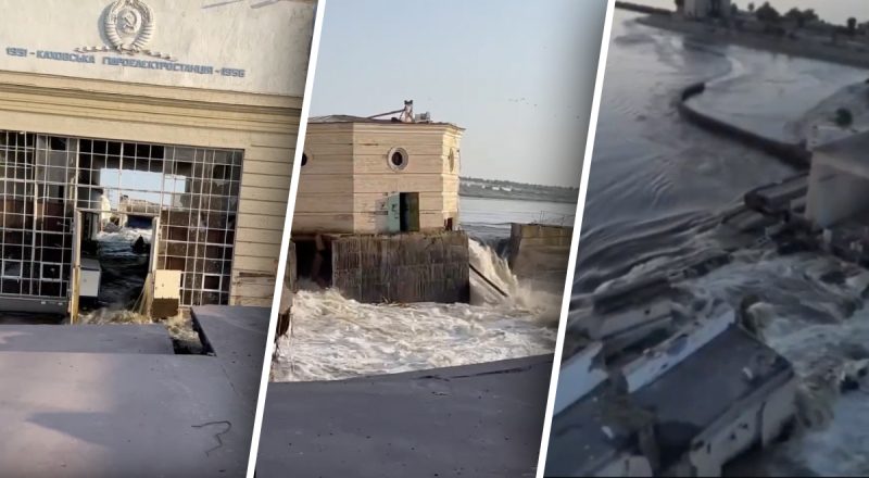 Каховская ГЭС полностью разрушена и восстановлению не подлежит - Укргидроэнерго