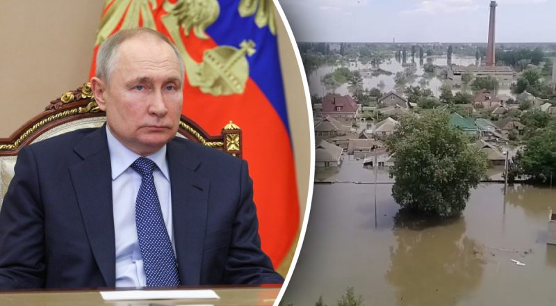 Путін цинічно зібрався "рятувати" людей на другий день після підриву ГЕС